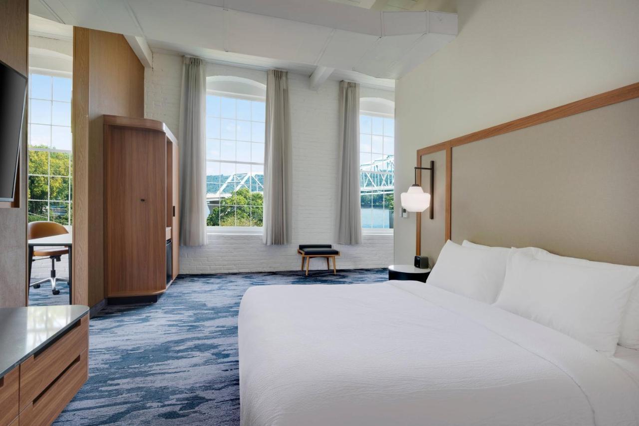 Fairfield Inn & Suites Madison Historic Eagle Cotton Mill מראה חיצוני תמונה